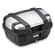 GIVI TRK52N Trekker Monokey Topcase, black-silver Black Silver