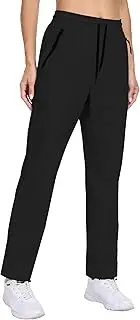 [TOIUUI] Women's Lightweight Hiking Cargo Pants Quick Dry Drawstring Athletic Joggers UPF 50+ Water Resistant Zipper Pockets