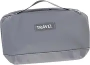Electronics Accessories Organizer Pouch Bag Storage for Charging Cables Power Banks Gadgets Lightweight Travel Companion for Business Everyday Use Grey
