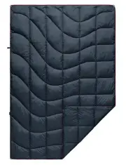 Rumpl Solid Down Puffy Outdoor Blanket - 1P - Deepwater