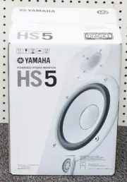 NEW - Yamaha HS5 5" Powered Studio Monitor Speaker ZH63310 - White Model