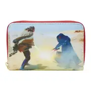Star Wars Ep1 The Phantom Menace Scenes Zip Purse Wallet 6x4in