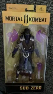 Mortal Kombat 11 Sub-Zero Winter Purple Variant 7" McFarlane Toys NEW SEALED