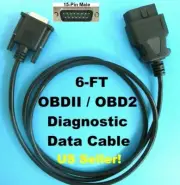ACTRON Scanner Code Reader OBD2 OBDII CAN Cable for CP9180 CP9185 CP9190 CP9690