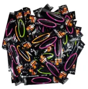 Neon Glow Stick Glow In The Dark Necklace 50 Pc Lot Halloween Party New Years