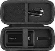 khanka Hard Travel Case Replacement for Anker Zolo Power Bank, 10,000mAh 30W Portable Charger, Case Only.(Black)
