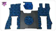 SCANIA S SERIES SET OF FLOOR MATS DASH MATS SMOOTH WITH DANISH PLUSH EMBROIDERY