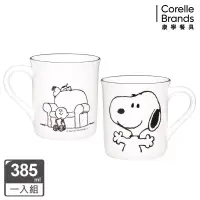 在飛比找博客來優惠-【美國康寧 CORELLE】SNOOPY馬克杯385ml- 