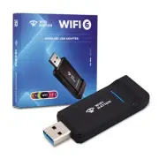 WiFi 6 AX1800 2T2R, USB 3.0 Chipset: RTL8832AU, WiFi Dongle Adapter | 802.11a...