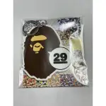 全新 現貨 BAPE BIG APE HEAD KEY CHAIN 29週年大猿人頭鑰匙圈