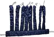 Soft Hair Curler ，Heatless Curling Rod ，Headband ，Roller Hair Curler ，Headband for Home ，Curly Hair, dark blue