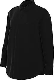 [Nike] 24.7 PerfectStretch Oversized Long Sleeve with Dri-FIT Technology (Women), HM8385 Black/Dark Smoke Grey