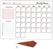 Tofficu Magnetic Notepads for Refrigerator Dry Erase Board Planner Home Kitchen Memo Board Magnetic Calendar Fridge