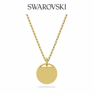 SWAROVSKI 施華洛世奇 Ginger 鏈墜 紅色, 鍍金色色調