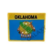 Oklahoma State Patch / Oklahoma Flag / Iron On