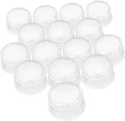 FELTECHELECTR 15Pcs Shaker Cup Lids Replacement for Cocktail Bubble Tea and Lemon Tea Versatile Covers for Safe Beverage Preparation Kitchen and Shop Use