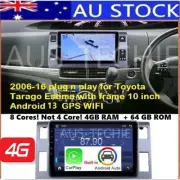 ✅8 Cores 4+64GB FOR Tarago Estima Head Unit 06-16 Carplay Android Auto 13 Stereo