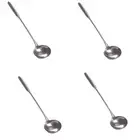 4X Soup Ladle, Wok Spatula,the Longer Handle Shovel Spoon Rustproof, Heat6861
