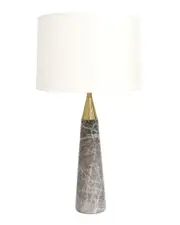 Pasargad Home Grey Marble Radiance Table Lamp