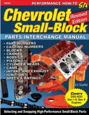 Chevrolet Small Block Engine Parts Interchange Book 1955-2001 Chevy Casting Nos