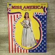 Miss America 1979 Paper Doll Uncut Pageant Book Whitman