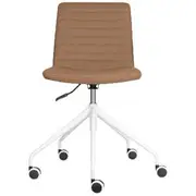 Rapidline Pixel 5 Star Meeting Chair Amber/White