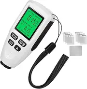 CHILDWEET Coating Thickness Gauge Car Paint Tester Car Meter Caliper Digital Paint Gauge Thickness Meter Thickness Tester Car Coating Thickness Meter Automotive Paint Gauge Spark Abs White