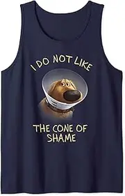 [Disney] Pixar Up Dug Sad Cone Of Shame Tank Top