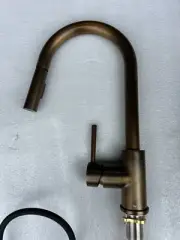 New 2026 Antique Vintag Gold kitchen tap faucet mixer pull out spray function