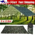 Outdoor Camping Tarp Sun Shelter Waterproof Rain Fly Tent Canopy Hammock & Bag