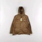 Carhartt El Paso Utility Jacket Womens Size XL 16/18 Hooded Honey Ginger Ripstop