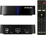 GigaBlue UHD X1 Plus 4K Android 1x DVB-S2x Tuner + Android TV IP Receiver in One Box