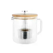 Avanti Rigato Double Wall Heat Retentive Design Stainless Steel Teapot 950mL