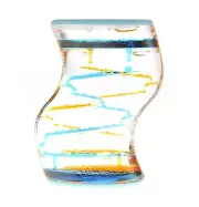 Liquid Motion X Bubbler Zig Zag Blue & Orange