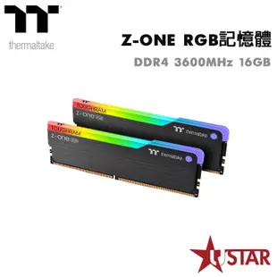 Thermaltake 曜越鋼影 TOUGHRAM Z-ONE RGB 記憶體 DDR4 3600M