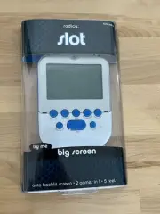 Radica Big Screen Slots Electronic Handheld Game Blue Lighted 2008 LCD Slot
