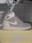 Size 9.5 Mens Nike Air Jordan 1 Retro High OG Craft Ivory Sneakers FD8636-011