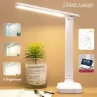 LED Desk Lamp Study Reading Table Night Light Bedside USB Port Touch Dimmable AU