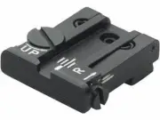 LPA TPU Adjustable Rear Sight for Colt 1911 A1 Cut Steel Matte TPU45CT07