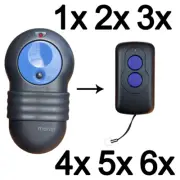 Merlin M802 Blue Compatible Garage Door Remote Control Prolift 230T/430R