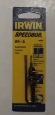 Irwin 90581 Speedbor #4-5 Countersink Quick Change Shank