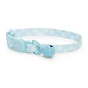 All Day Paw Print Breakaway Kitten Collar Blue 15-20cm
