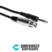 Hosa PXF-115 Unbalanced Interconnect 15FT CABLE - NEW - PERFECT CIRCUIT
