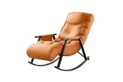 Massage Chair Recliner Rocking Sofa Full Body Massaging Seat Shiatsu Heated Relax Back Neck Shoulder Leg Massager Kneading Vibration Rocker Armchair