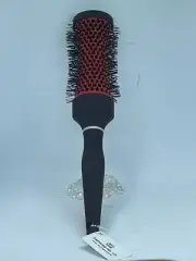 Styling Thermal Ionic Ceramic Round Hair Brush - 1 3/4" Barrel - Red & Black