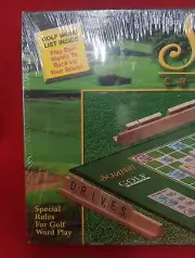 SCRABBLE GOLF BOARD GAME FOR GOLFER Edition Factory Sealed 2000 Free Shipping