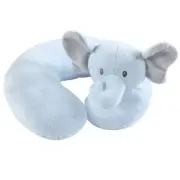 Hudson Baby Infant and Toddler Boy Neck Pillow, Boy Elephant, One Size