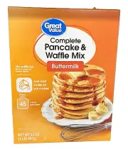 Great Value Complete Buttermilk Pancake & Waffle Mix 32 oz