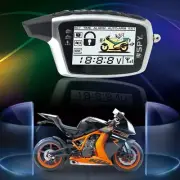 Motorcycle Alarm With Remote Engine Start Shock Sensor And Microwave Sensor