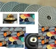 3/16" Radius-bullnose Diamond Router Bit 45 Polishing Pad Stone Concrete Granite